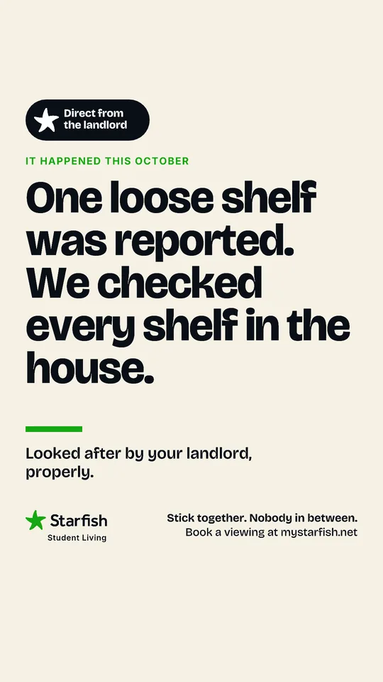 Tall Story ad version of the loose shelf post.